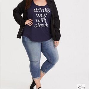 Torrid drinks well with others tank top